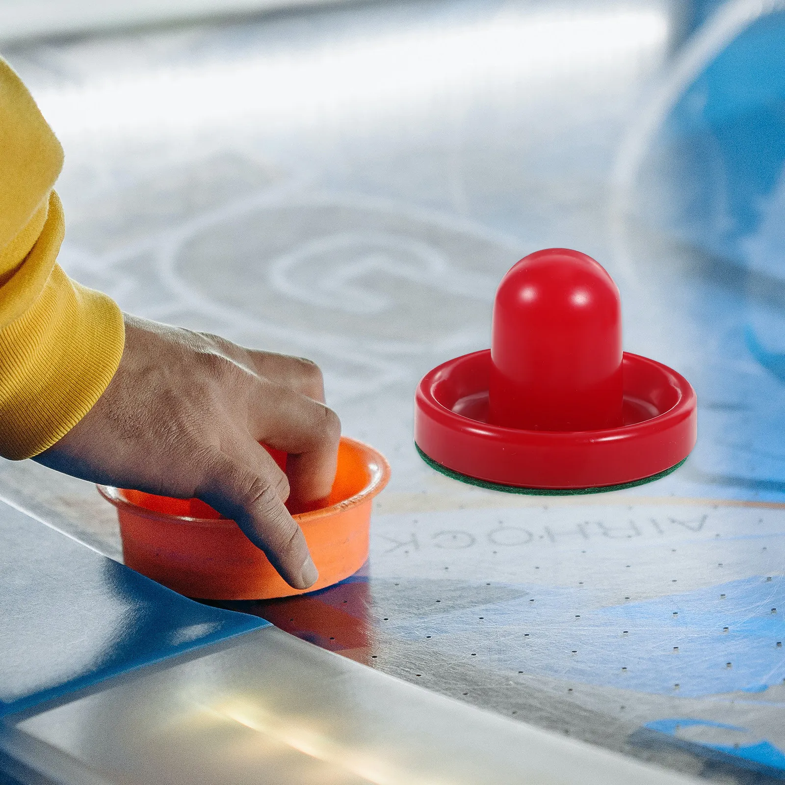 Ensemble de 8 palets et pousso - Air Hockey Table avis et prix