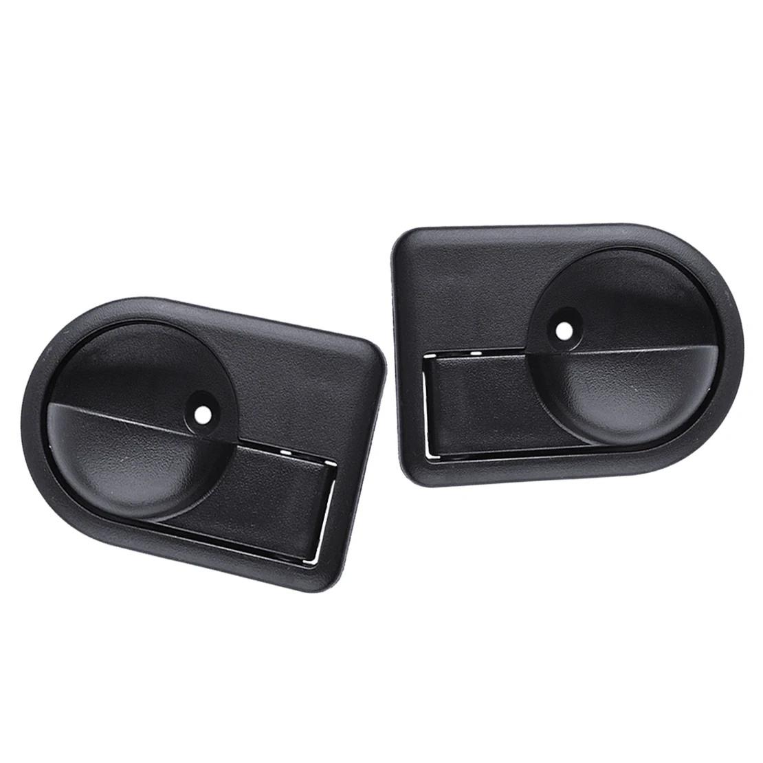 1 Pair Inner Left & Right Side Door Handle Fit for Daewoo Tico Kly3 1991-1998 1999 2000 83130A72B01 83110A72B01 Black Plastic