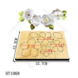 Flower Cutting Dies - New Die Cutting And Wooden Mold,HT1068 Suitable For Common Die Cutting Machines On The Market.