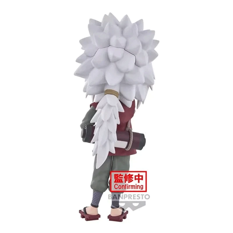 In Stock BANDAI NARUTO Orochimaru Jiraiya Qposket Genuine Action Figures Toy Doll Model Collection for Kid Gift 15cm