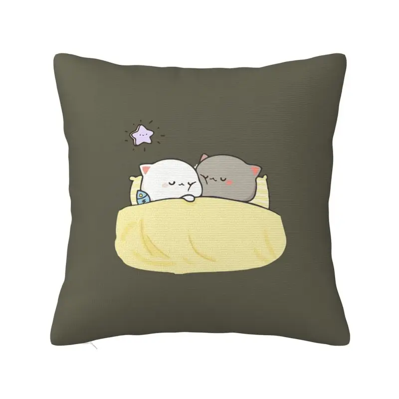 

Изготовленная на заказ романтическая подушка с персиком и котом Гома Моти, мягкая милая подушка