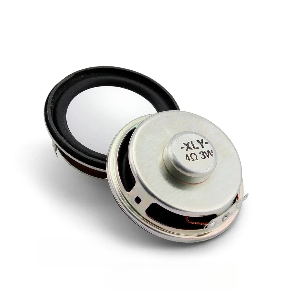 3W 4R Mini Speaker Diameter 50MM Mini Amplifier Rubber Gasket Loudspeaker Trumpet 3 Watt 4 Ohm 5CM Speakers for Arduino Kit