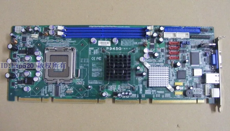 

Applicable to QDI Lenovo Tiangong P945G 1.0 (S1.2) 945GC chipset, full-length industrial control motherboard physical diagram
