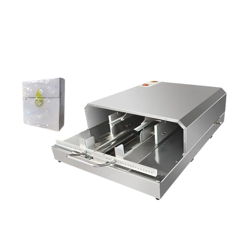 Semi-automatic Three-dimensional Packaging Machine 3DP-88 Hand-push Transparent Film Folding and Angle Folding Machine