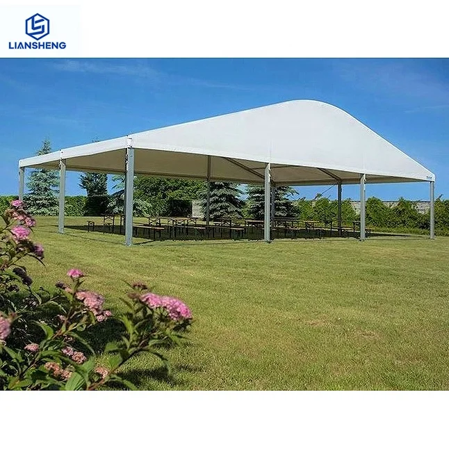 Outdoor Marquee Transparent White Trade Show Tents for Wedding Parties Events Marquee Frame Tent