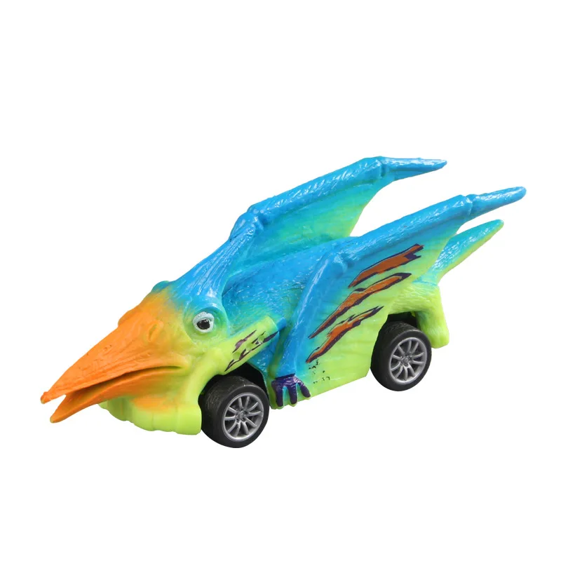 Dinosaurier Pull Zurück Auto Retro Klassische Mini Kinder der Tyrannosaurus Rex Modelle Fahrzeug Pädagogisches Spielzeug für jungen Autos Lkw Geschenk