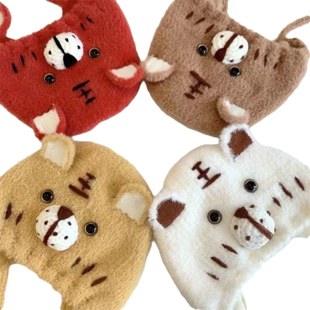 

Толстая теплая зимняя плюшевая шапка с кроликом, мультяшные уши, защита ушей, теплая детская шапка-бини, корейский стиль, плюшевый материал