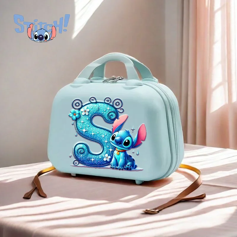 

Cute Stitch Cosmetic Bag Women Large Capacity Luxury Portable Travel Storage Makeup Case Female Toiletry Kit Bags Suitcase Gift