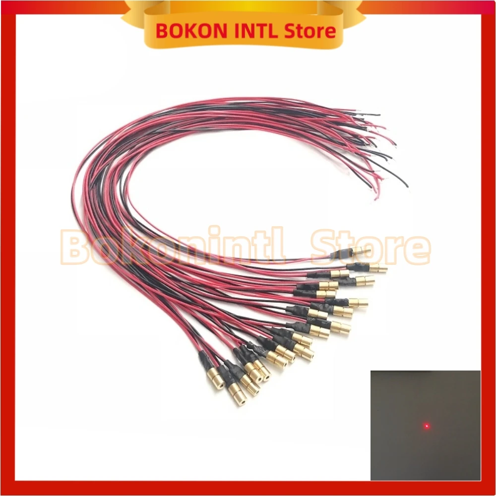 رائجة البيع وحدة الليزر الضوء الأحمر البصر 4 مللي متر قطر 1 ميجا واط 5 ميجا واط 650nm ريد دوت النحاس رئيس الصناعية الصف 3 فولت 5 فولت APC سائق