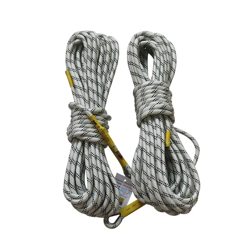 

Light safety self-rescue double hook fire escape rescue rope