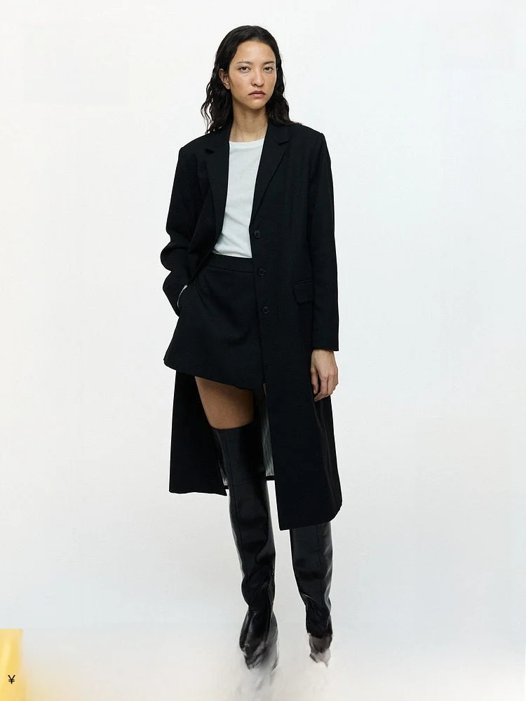 

Женские шорты-юбка H&M из твила, модель 1315257, с широкими штанинами, естественной талией, короткие, из смесового полиэстера и вискозы