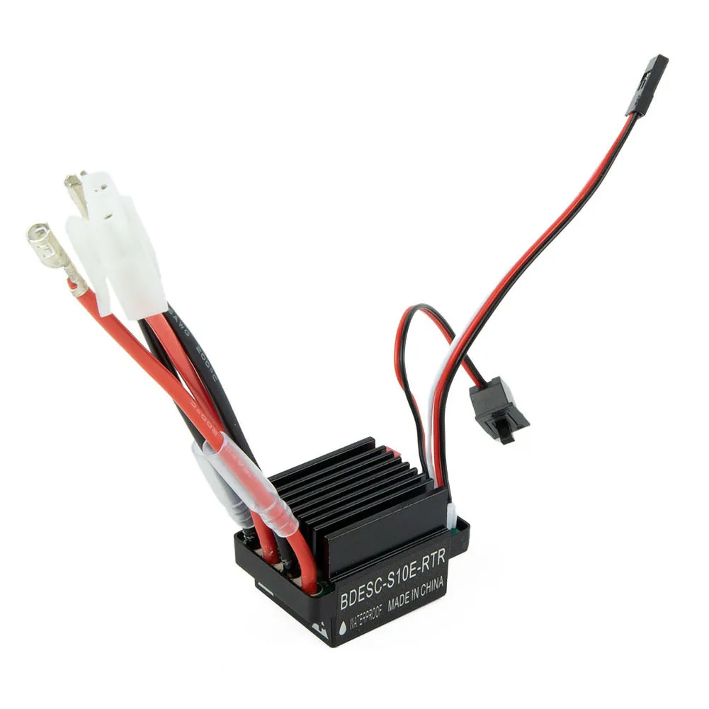 Compact Waterproof ESC Electronic Speed Controller 320A for RC Car Boat Motor Automatic Throttle Range Calibration