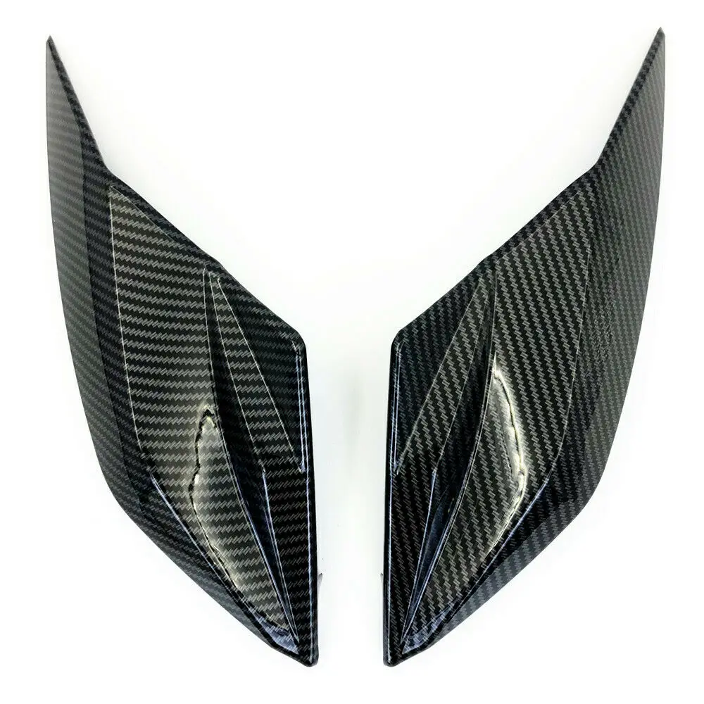 

For KAWASAKI Z1000 Z 1000 2010 2011 2012 2013 Motorcycle ABS Carbon Fiber Finish Cowl Front Nose Side Headlight Cover Fairing