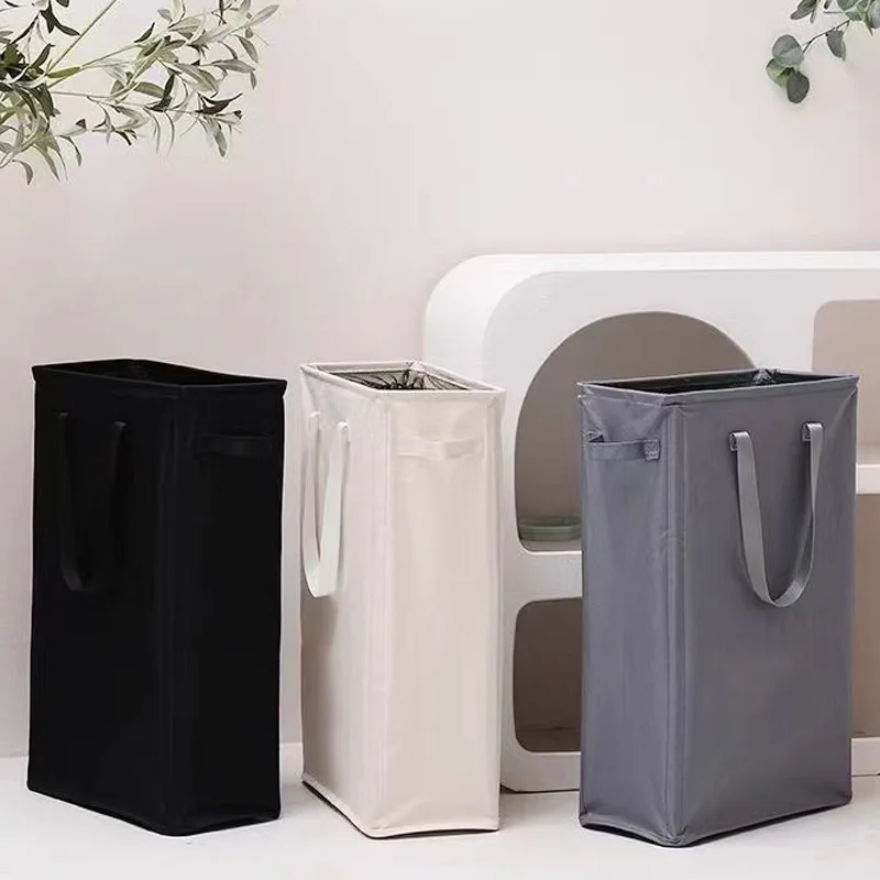 Portable Oxford Foldable Laundry Basket Large Capacity Dirty Clothes Hamper Toy Storage Bags Space Saving Household Organizer view 6