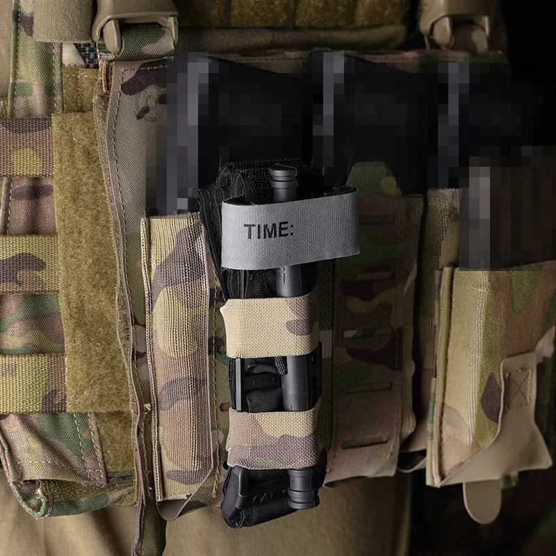 Tactical Tourniquet Fastener Is Suitable For SOF-T/C-A-T Similar Size Tourniquet MOLLE Mounting