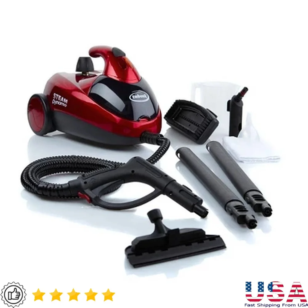 

Многофункциональный пароочиститель Steam Dynamo 1500 Вт, электрический отпариватель для напольных ковров с насадками для чистки дома и автомобиля