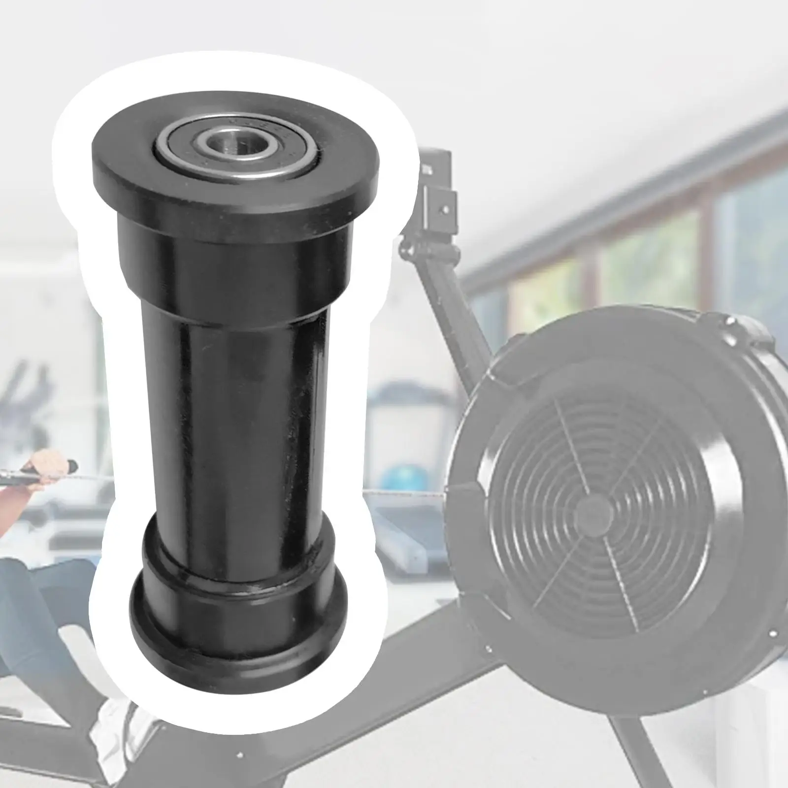 آلة التجديف تحمل محامل العجلات تدريبات البكرة في الأماكن المغلقة سهلة التركيب متعددة الاستخدامات معدات التمرين ملحقات أجزاء الصالة الرياضية #2