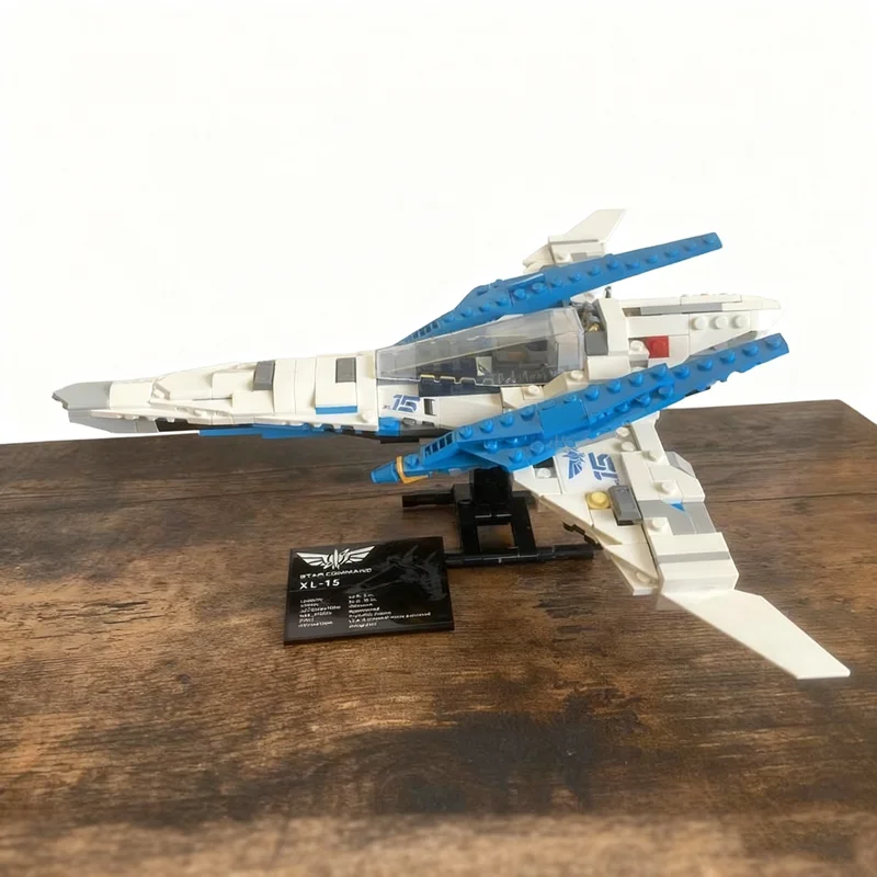 352 stücke MOC Stern Fuchs Arwing Minifigur Skala Icons Modell Bausteine Architektur Bildung Weihnachten Geschenke Spielzeug Ziegel