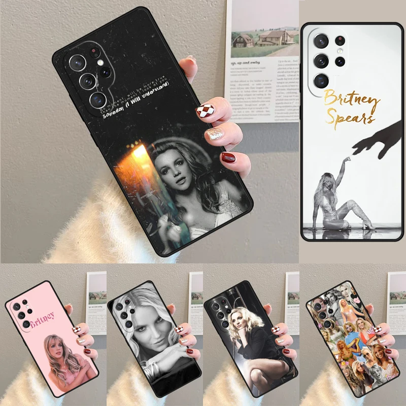Britney Spears Handyhülle für Samsung Galaxy Note 10 Pro S26 Ultra S23 S24 FE S25 S21 S22 PLUS stoßfeste Hülle