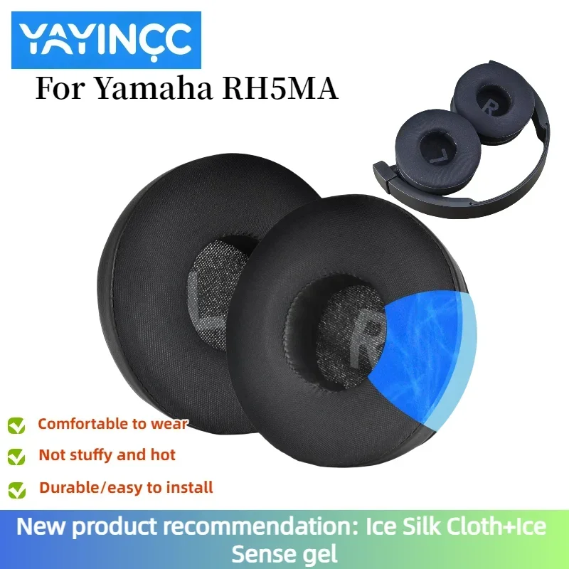 

YAYINCC New Arrivals Replacement Soft Memory Foam Pads Ear Pads For Yamaha RH5M headset Cooling Gel Ear Cushion