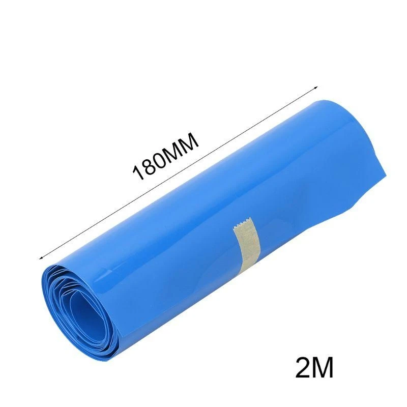 U13B Li-ion Wrap Cover Skin 18650 Lithium Battery Heat Shrink Tube Tubing PVC Shrinka