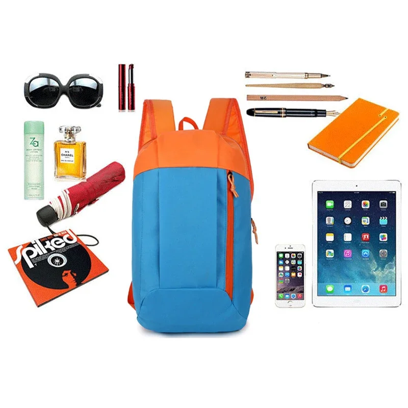 حقيبة ظهر رياضية خارجية مقاومة للماء خفيفة الوزن للسفر والتنزه حقائب تسلق والتخييم للرجال والنساء حقائب مدرسية