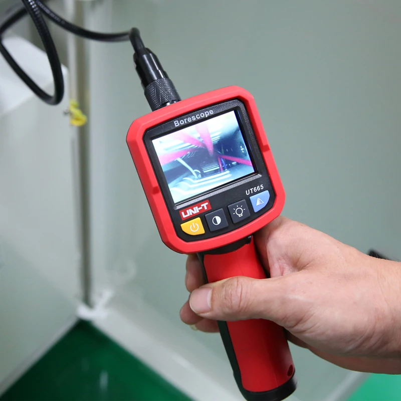 UNI-T UT665 Borescope; industrial endoscope / waterproof probe automotive overhaul industrial pipeline detector