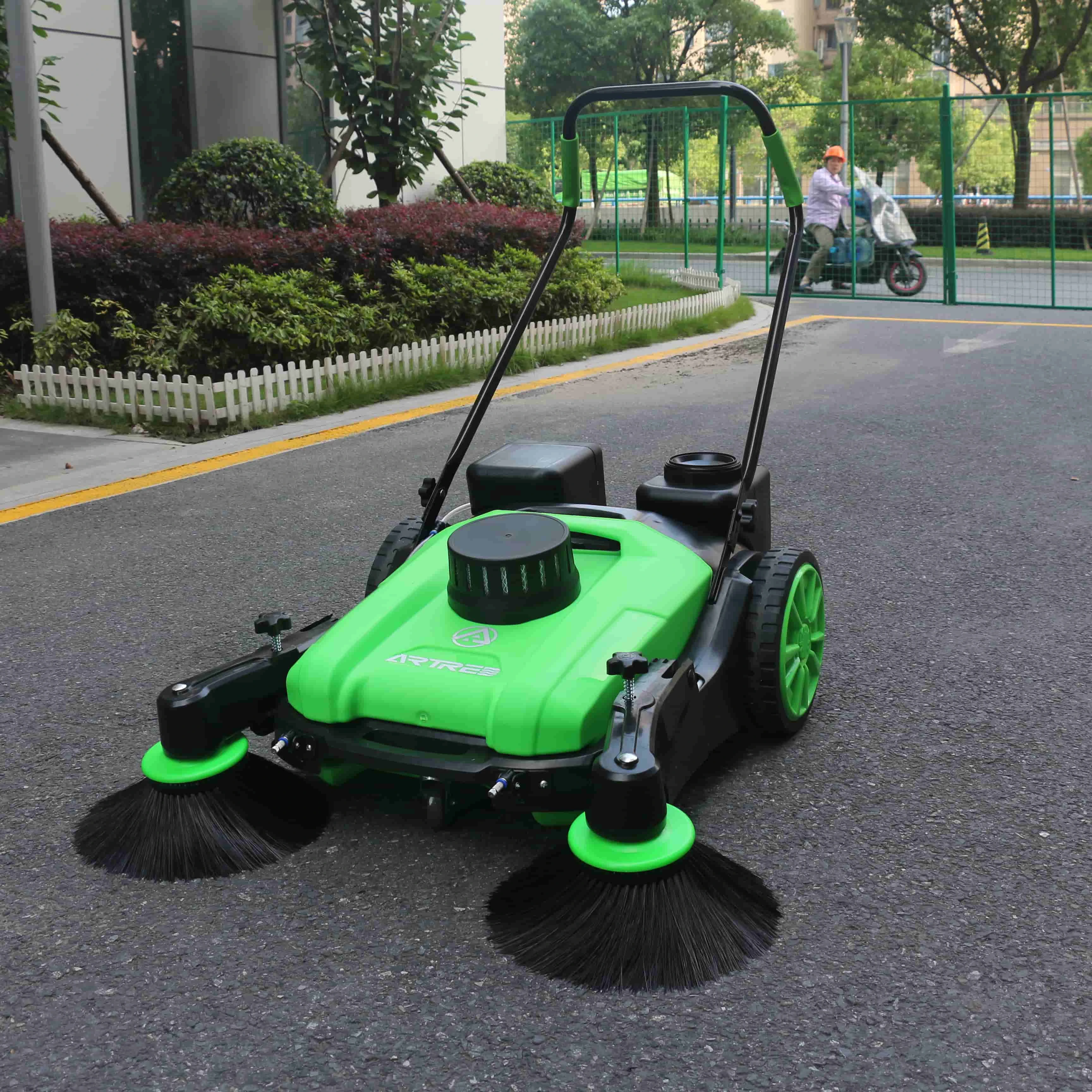 Floor Cleaning Road Hand Sweeper Machine Price Fast Delivery Manual Push Sweeper