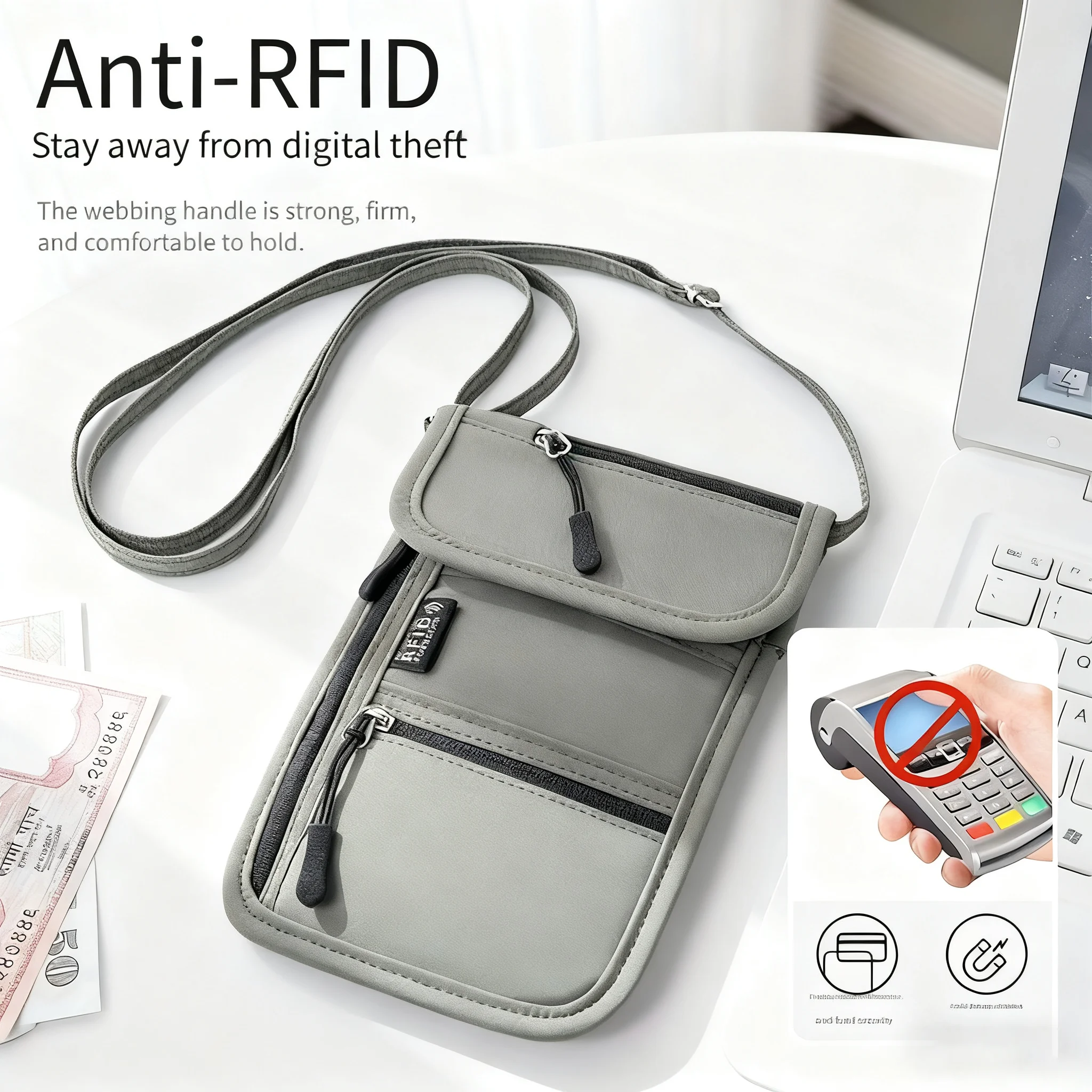 Kişiye Özel Boyun Cüzdanı RFID - Travel Accessories Rfid incelemesi ve fiyatı