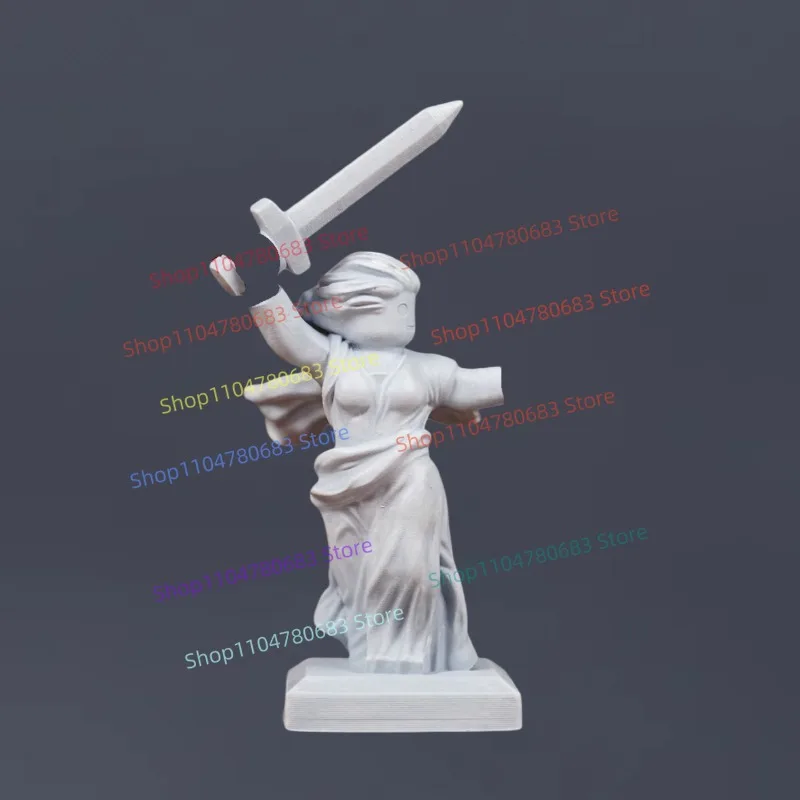

MOC Mini Figure Statue Model Ornament, Anime Cartoon Toy, Holiday Gift Collectible Action Figure