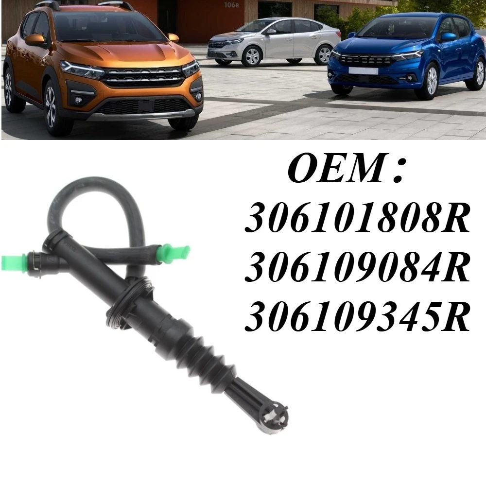 

For Renault Dacia Logan Sandero Duster Clutch Master Cylinder 306101808R 306109084R 306109345R OE Quality Replacement Easy Parts