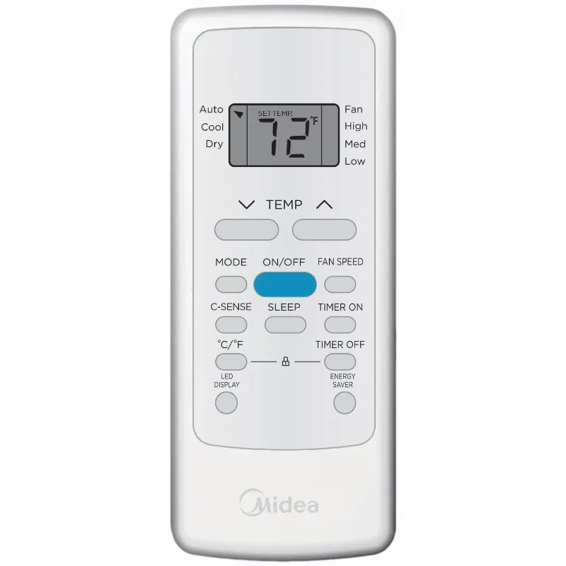 Midea 5,000 BTU Window Air Conditioner, 150 Sq. Ft., White, New