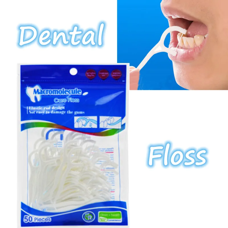 

Dental Flosser Oral Hygiene Dental Sticks Dental Water Floss Oral Teeth Pick Tooth Picks Floss Toothpicks with Thread Oral Care