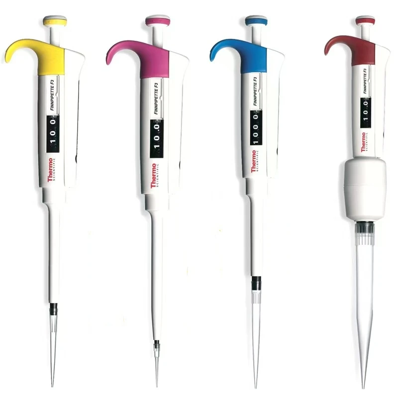 Veidt Weighing for Thermo Fisher Laboratory 5 to 50μL Single Channel Variable Volume Automatic Transfer Micropipette Pipette