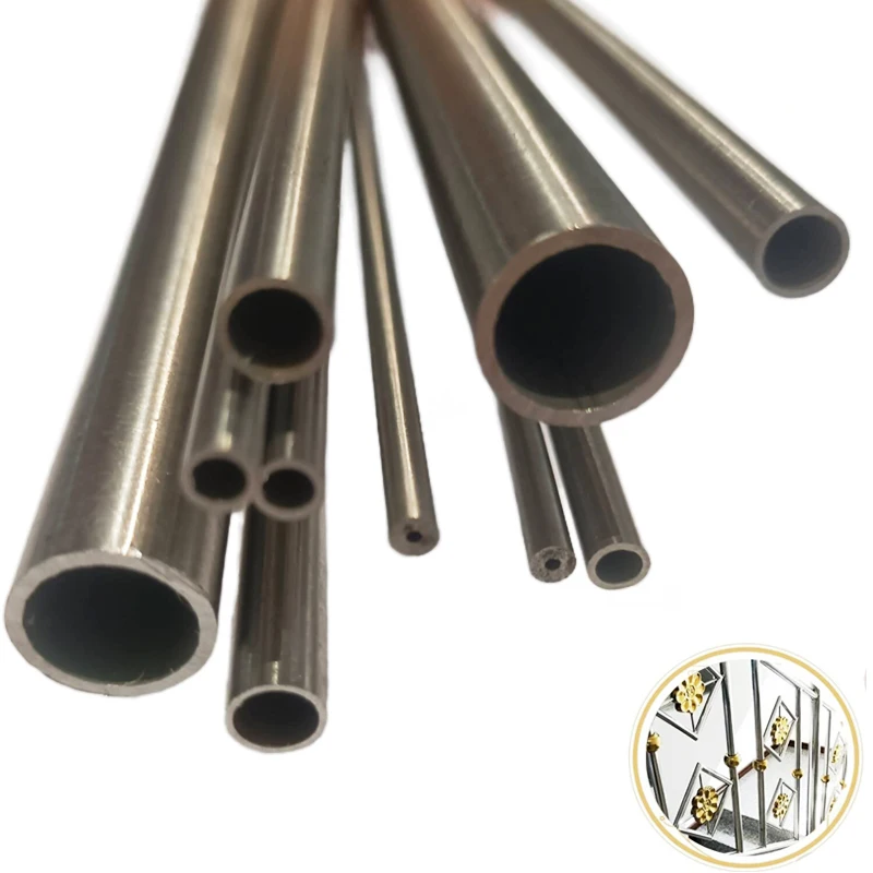 Tubo recto redondo de acero inoxidable 304, tubo recto sin costuras, 4x2mm, 8x6mm, 13x11mm, 14x12mm, 10x8mm, 16x14mm, 18x16mm, 250mm/500mm de largo