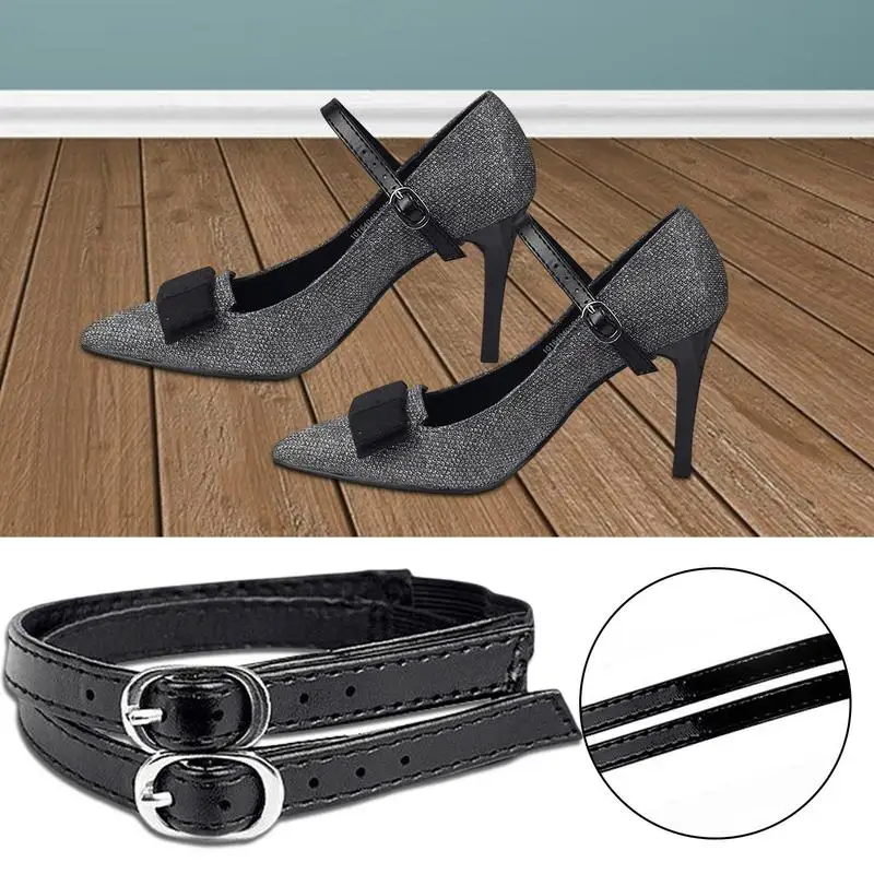 Invisible High Heel Shoe Straps Shoe Ankle Straps Extender Anti-Loose Buckle Shoe Ankle Straps Belt For High Heels