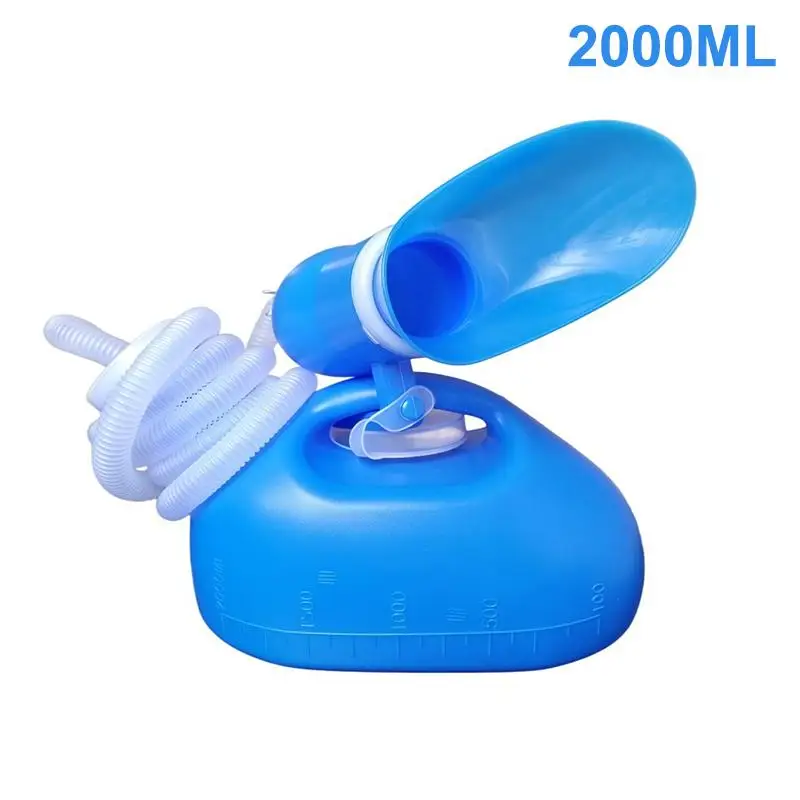 Portable Urinal Pee Bottle 2000ML For Men And Women Spill Proof Unisex Potty For Home Camping Car Travel Accessories