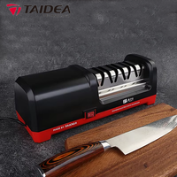 TAIDEA Professional 4-Stage Diamond Electric Knife Sharpener Precision Sharpening for Kitchen Hunting & Chef’s Knives Heavy