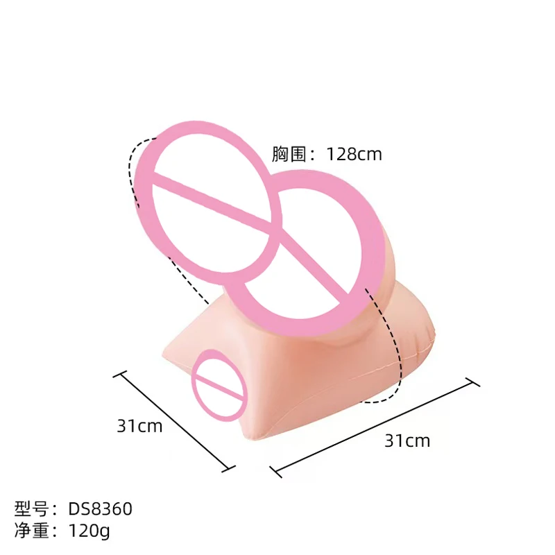 Newest! Inflatable Big Breasts Detachable Vagina Easy To Store And Clean Half Body Sex Doll Male Masturbator Adult Products