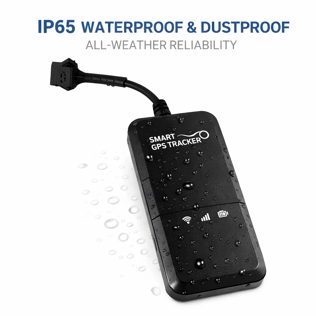 High Precision 4G Beidou GPS Locator Dashboard Mount Remote Engine Disable Waterproof Vehicle Tracking Tool