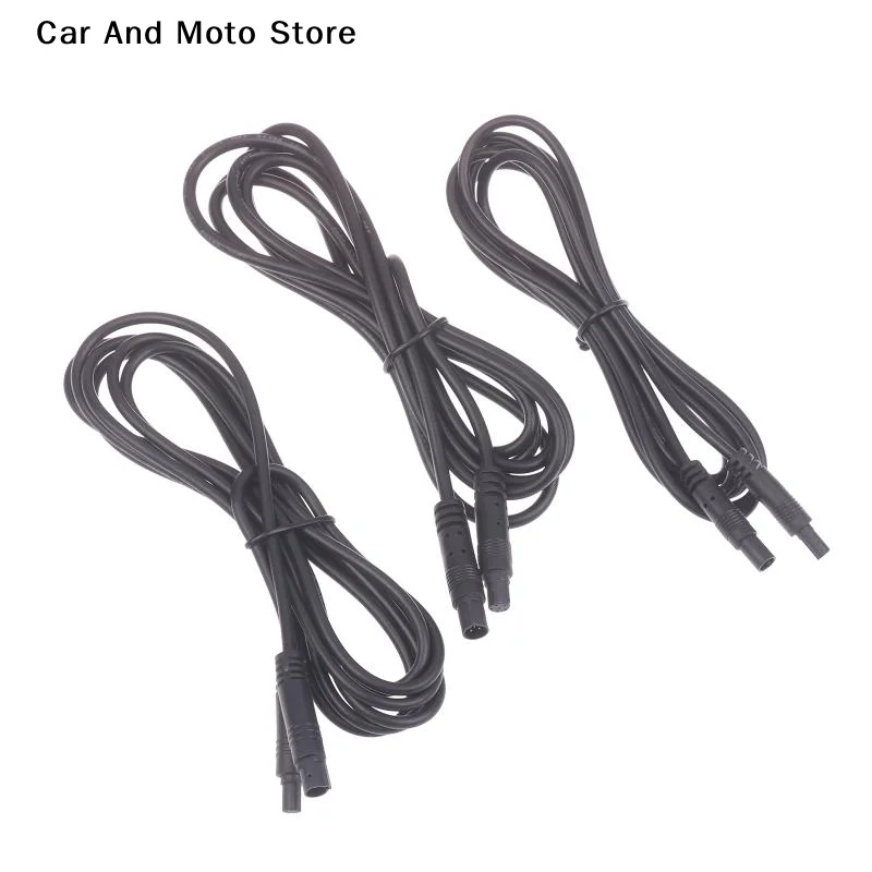 【CMO】1/3Pcs 200cm Male To Female Connector Cord 4/5/6Pin Car DVR Camera Extension Cable For Dashcam Reverse Camera Cable