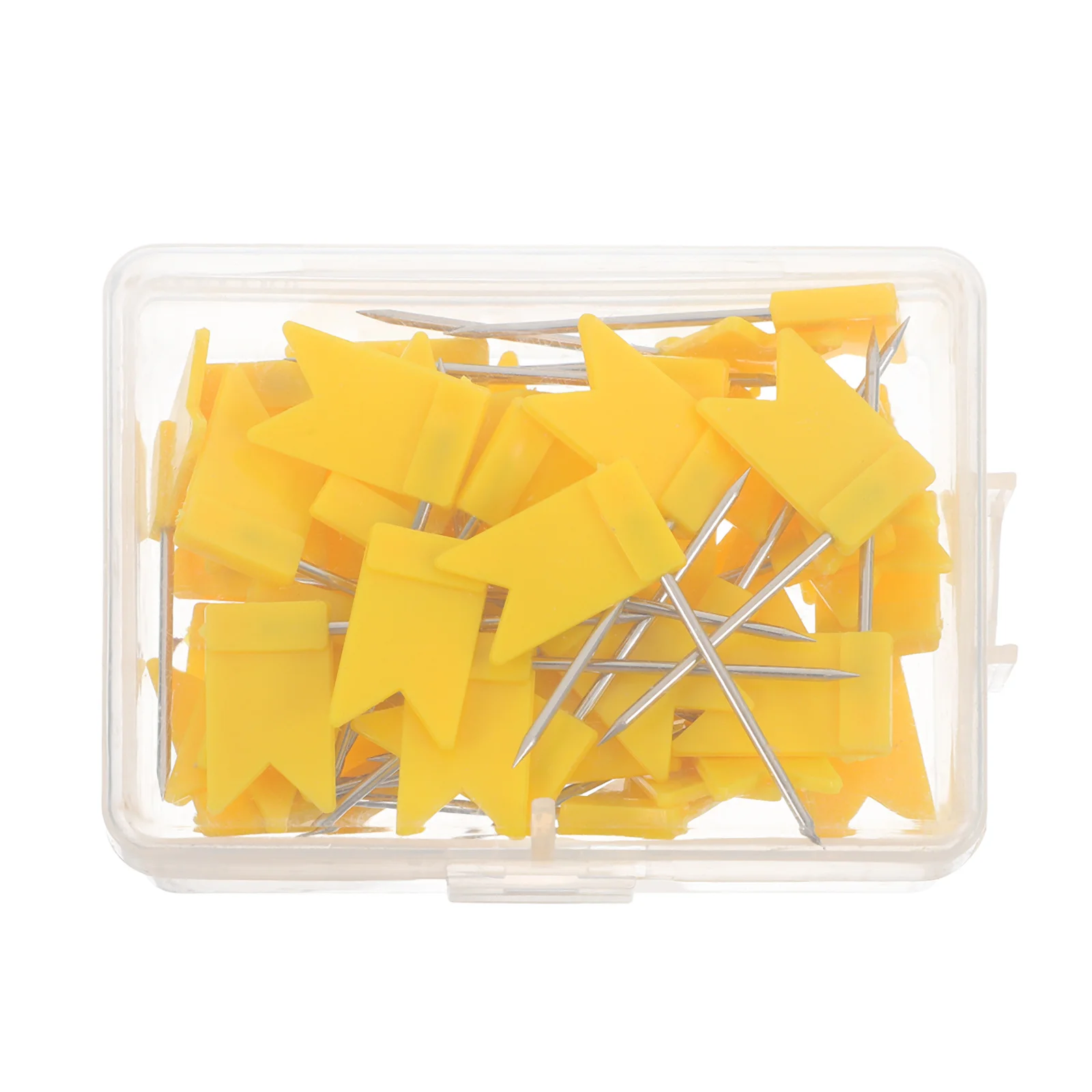 50Pcs Map Flag Pins Colorful Map Tacks for Marking Journeys Maps Wall Art Fixings Poster Pins for Travel Planning