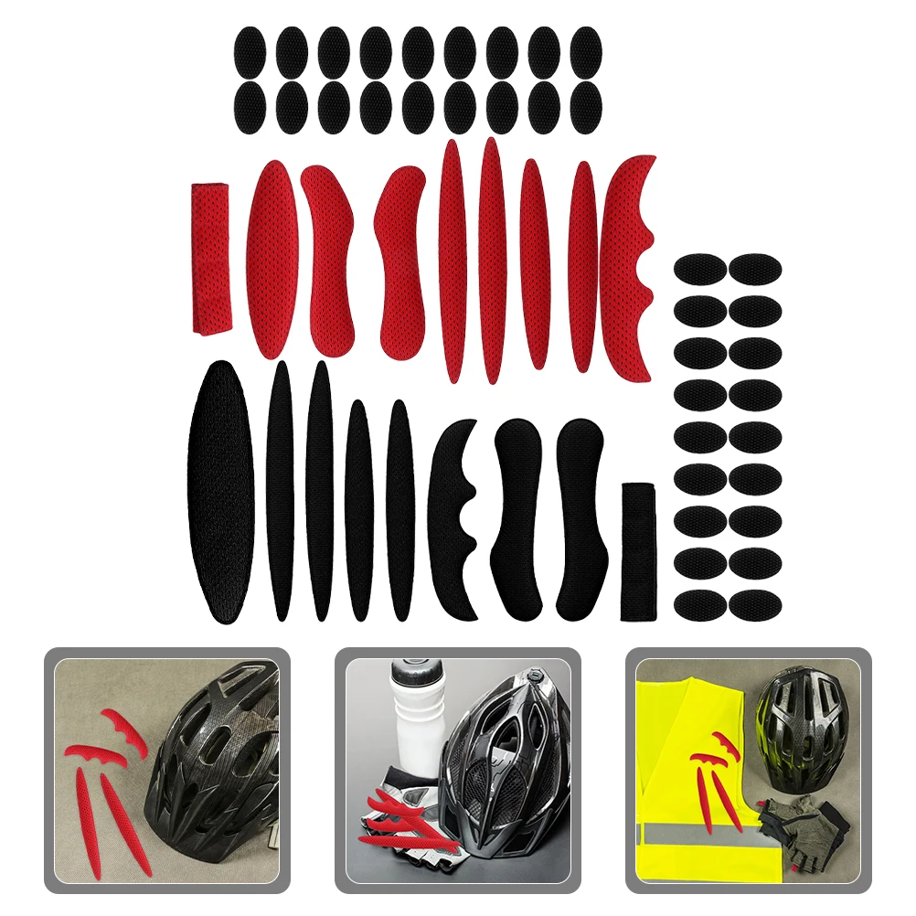 

2 Sets Bicycle Cushion Pads Bike Foam Inserts Football Inner Sponge inside Padding Cushions Lining