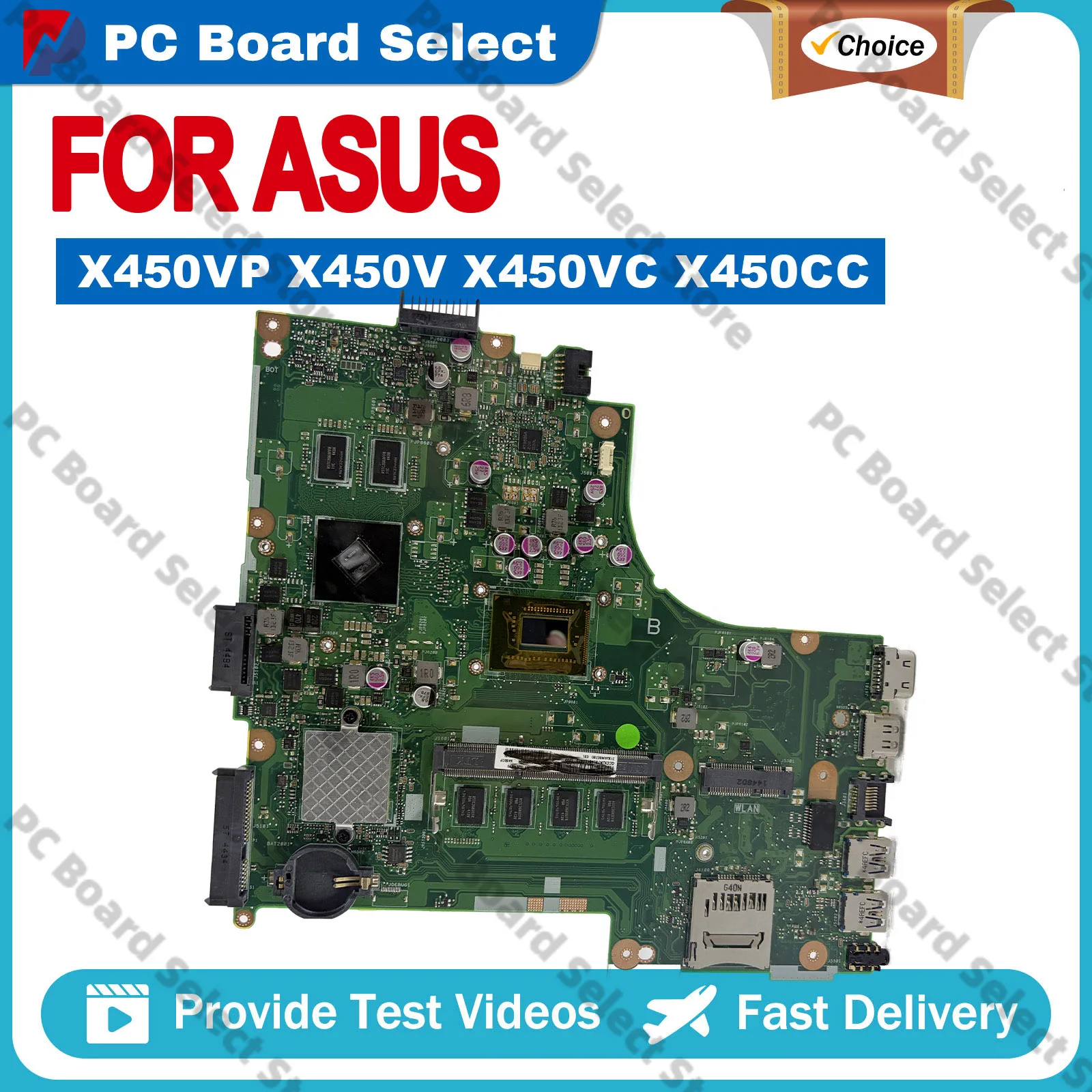 x450cc-laptop-motherboard-for-asus-vivobook-a450c-x450cc-y481c-x450cl-x452c-k450c-x450c-x450cp-mainboard-with-cpu-tests-ok-stk