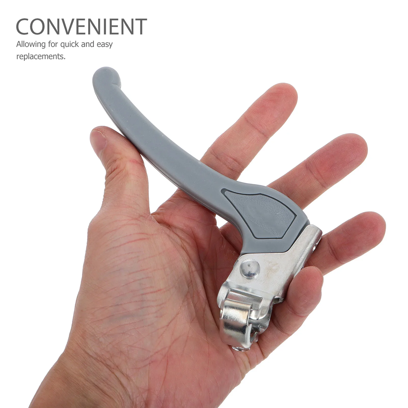 

2 Pcs Universal Bicycle Brake Lever Handle Set For Kids Bikes Easy Installation Replacement Parts Lightweight Durable
