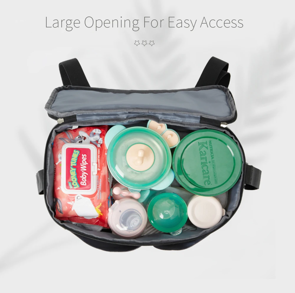 New Baby Diaper Nappy Backpacks Mummy Double Shoulder Bags Stroller Hanging Package Outdoor Travel Waterproof Large Capacity