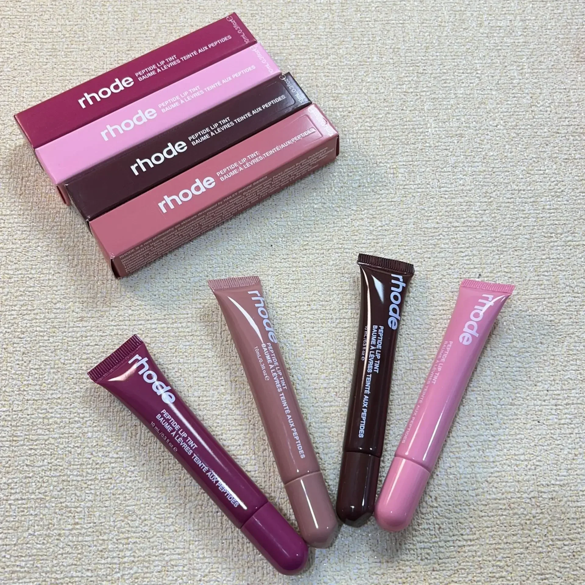 Rhode Skin Spring Lipgloss, Lippenbalsam, glättender Lippenstift, reduziert Lippenfältchen, langanhaltende Pflege, tägliche Pflege für Frauen, Feuchtigkeitsspendendes Produkt, Rouge, Mädchen-Make-up. – Detail 15