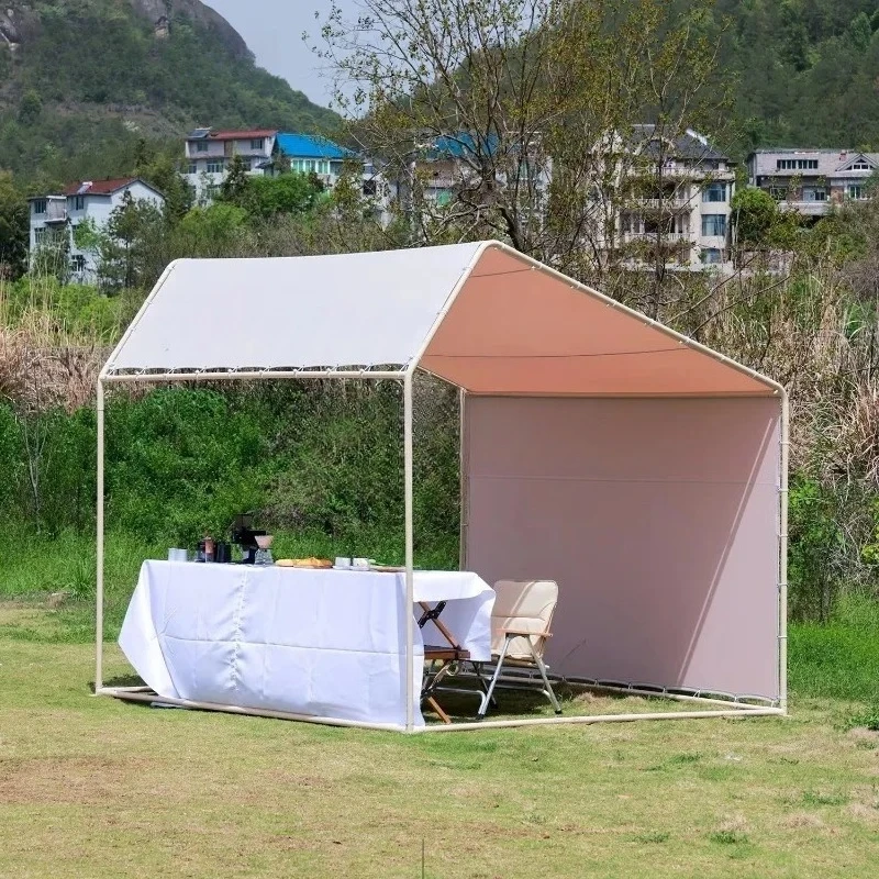 Internet Celebrity  Weatherproof Geometric Tent Single Layer Canopy UV Resistant  For Outdoor Camping Resort Garden Party Awning