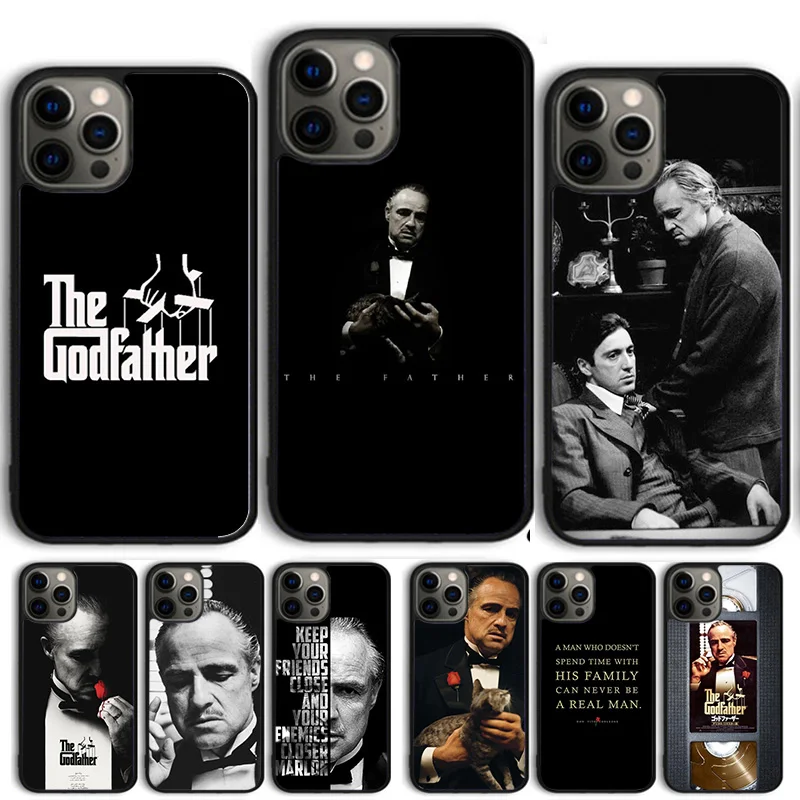 The Godfather Artwork Phone Case Cover For iPhone 15 16 14 13 12 Pro Max mini 11 Pro Max XS X XR Plus Coque Shell