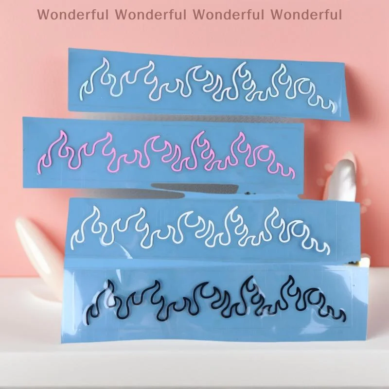 

Eye-Catching Flame Decal Sticker for Vehicle, Computer, Dashboard, Mirror; Perfect Present.